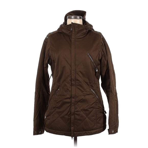 Burton The White Collection Man Eater Dryride Ski Snowboarding Snow Jacket Coat - Picture 1 of 2